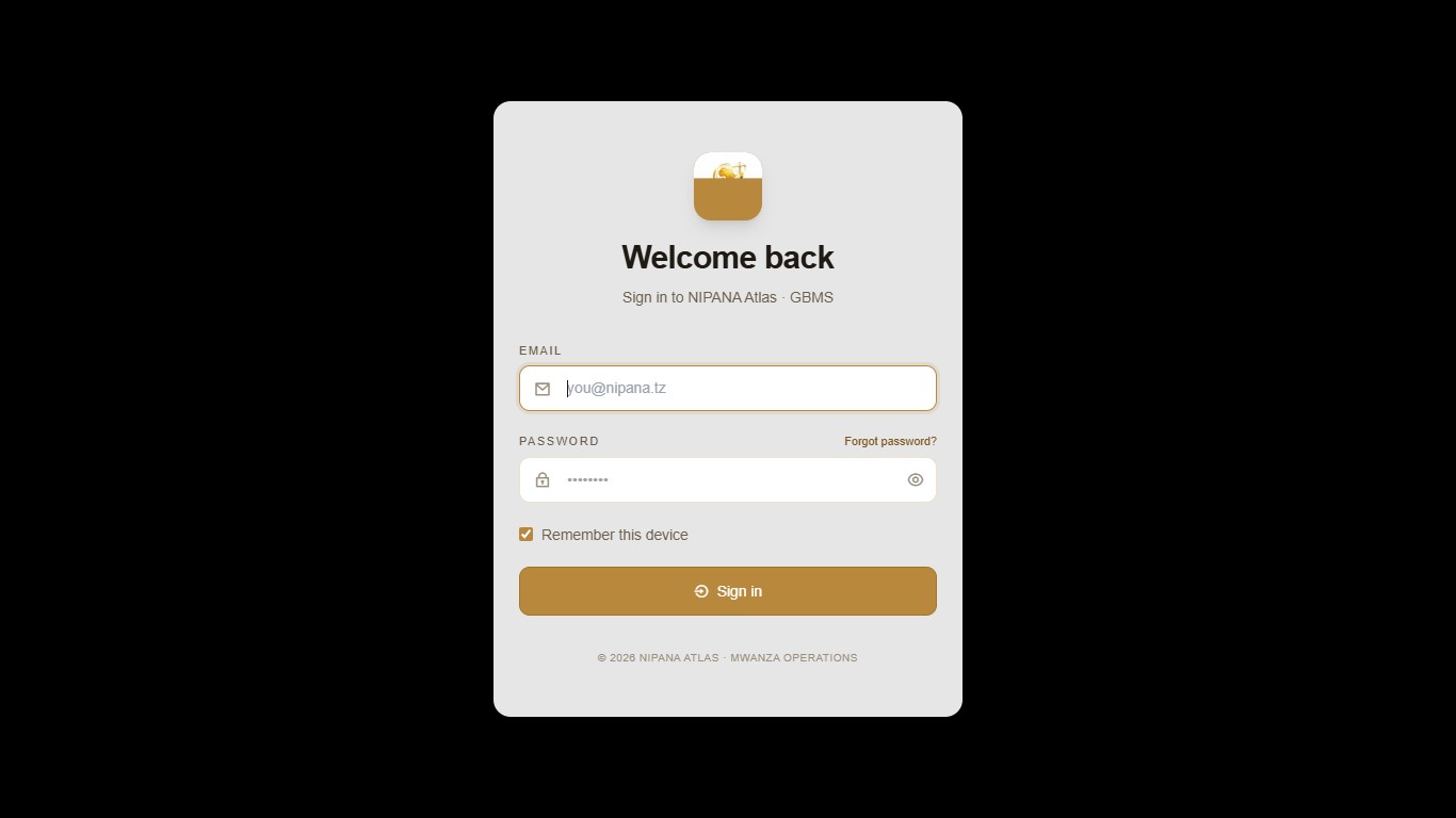 GBMS — Atlas Gold Business Management