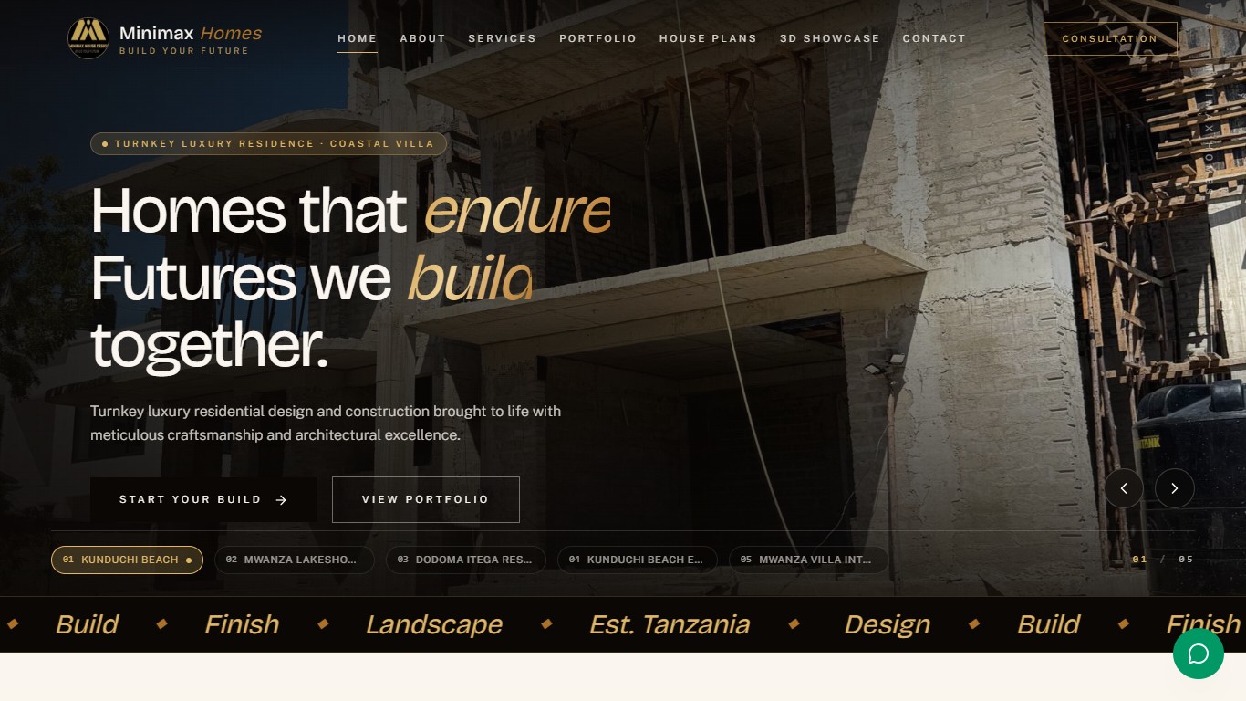 Minimax Homes — Luxury Builders